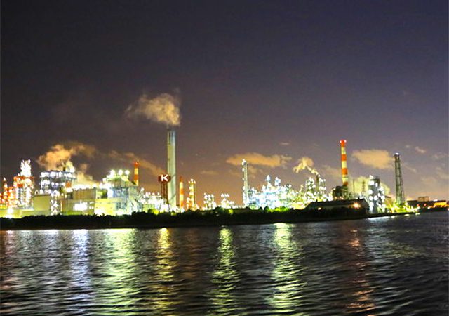 川崎工場夜景の画像