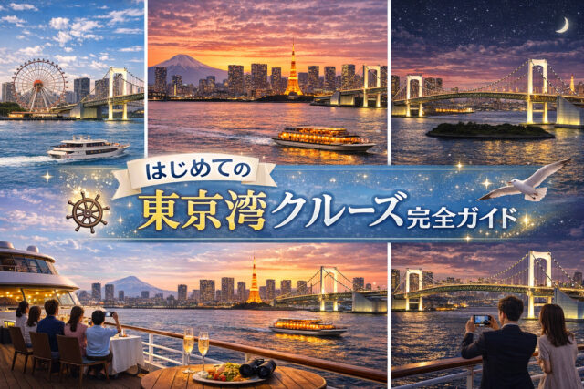 はじめての東京湾クルーズ完全ガイド